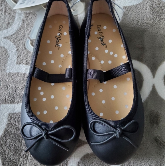 Cat & Jack Shoes New Cat Jack Black Ballet Size 8 Poshmark